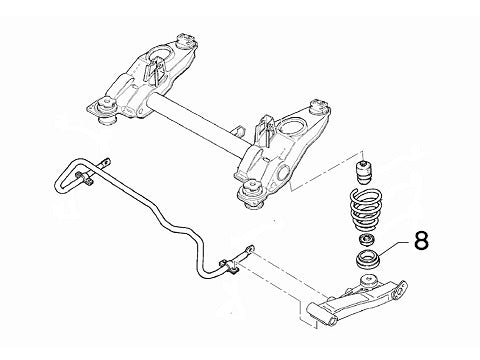 Alfa 159 deals rear suspension