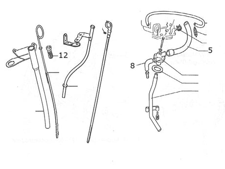 Dipstick Rubber Seal | Fiat Lancia Twin Cam