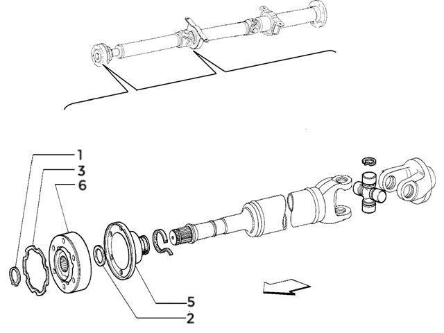 Boot/Plate Prop Shaft Joint | Integrale