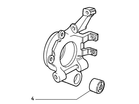 Powerflex Bush Set Rear Lower Hub | Integrale