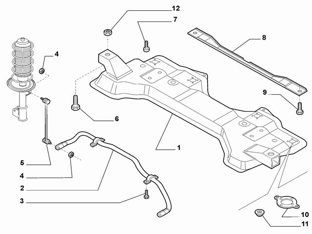 Drop Link Front Anti-Roll Bar | Abarth Punto