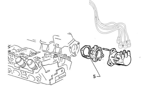 Distributor Base Gasket | Delta HF