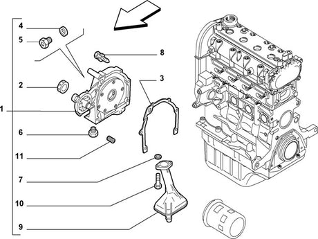 Oil Pump Gasket | Abarth Punto