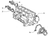 Rear Water Jacket Gasket | Integrale