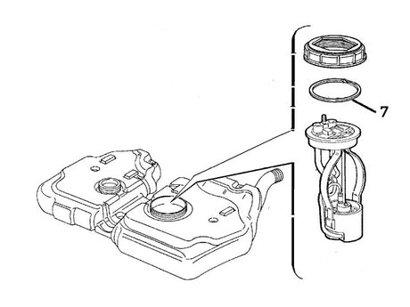 Fuel Pump Housing O Ring | Integrale