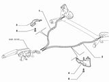 Left Handbrake Cable | Abarth Punto