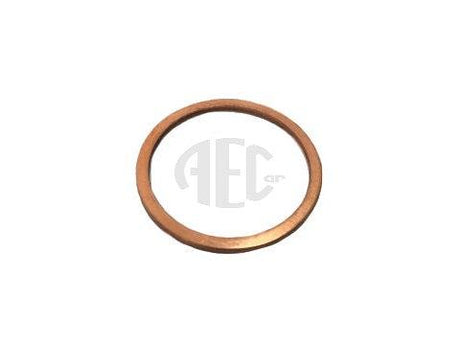 Copper washer for oil filter housing for Lancia Delta HF Integrale & Evolution 2.0 8V & 2.0 16V (1986-1995) Integrale, O.E. Part Number: 10265160. In diagram image no: 10