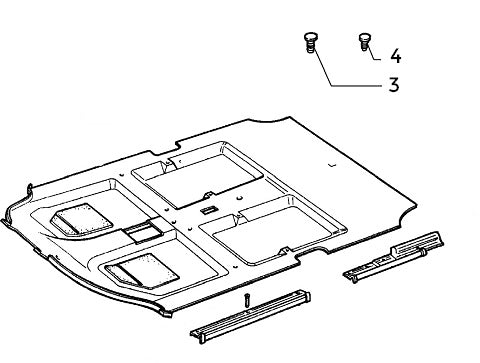 Button Clip Carpet,Seats | Integrale