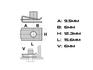 Speed Clip (Oil Cooler & Radiator) - AE CAR - 2