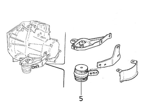 Powerflex Bush Front Gearbox/Engine Mount | Integrale