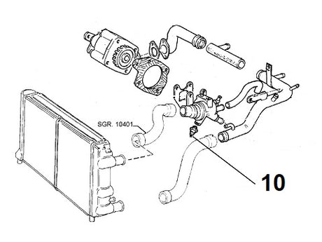 Water Temperature Sender | Integrale 16V