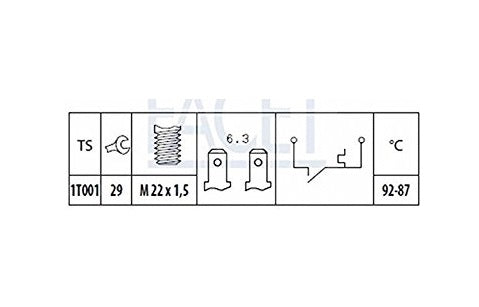 Radiator Fan Switch | Fiat 131 132