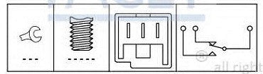 Brake Light Switch Alfa Romeo 155 Q4 - AE CAR - 2