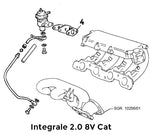 Inlet Manifold Side Gasket | Integrale