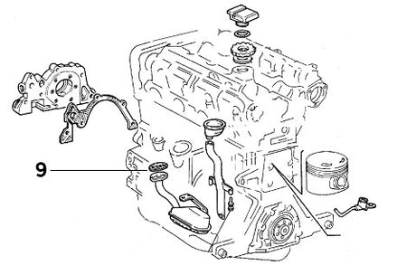 Oil Pump Pick Up Gasket | Integrale