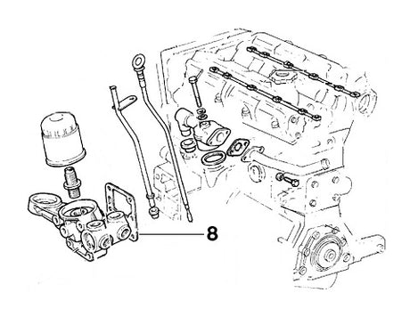 Oil Filter Housing Gasket | Alfa Romeo 155 Q4