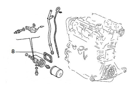 Oil Filter Housing Gasket | Delta HF