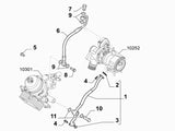 Turbo Oil Return Pipe O Ring | Abarth 500 595 695