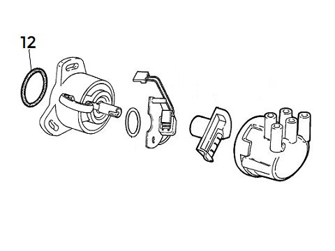 Distributor Body O Ring | Integrale