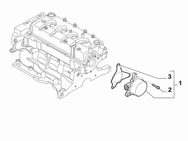 Brake Vacuum Pump Gasket | Abarth Punto