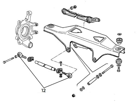 Powerflex Bush Set Rear Track Rod | Integrale