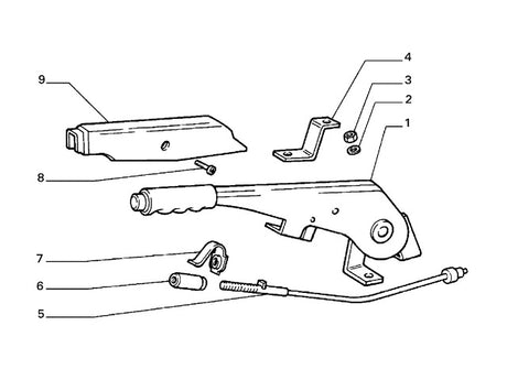 Handbrake Cable | Delta HF