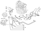 Seal Metal Coolant Pipe | Abarth 500 595