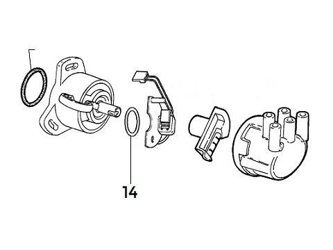 Distributor Body Oil Seal | Integrale