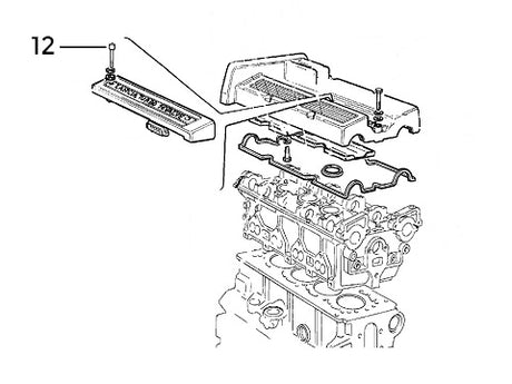 Bolt Spark Plug Cover | Integrale 16V