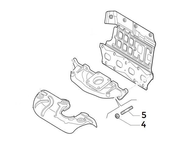 Nut Exhaust Manifold | Abarth 500 595 695